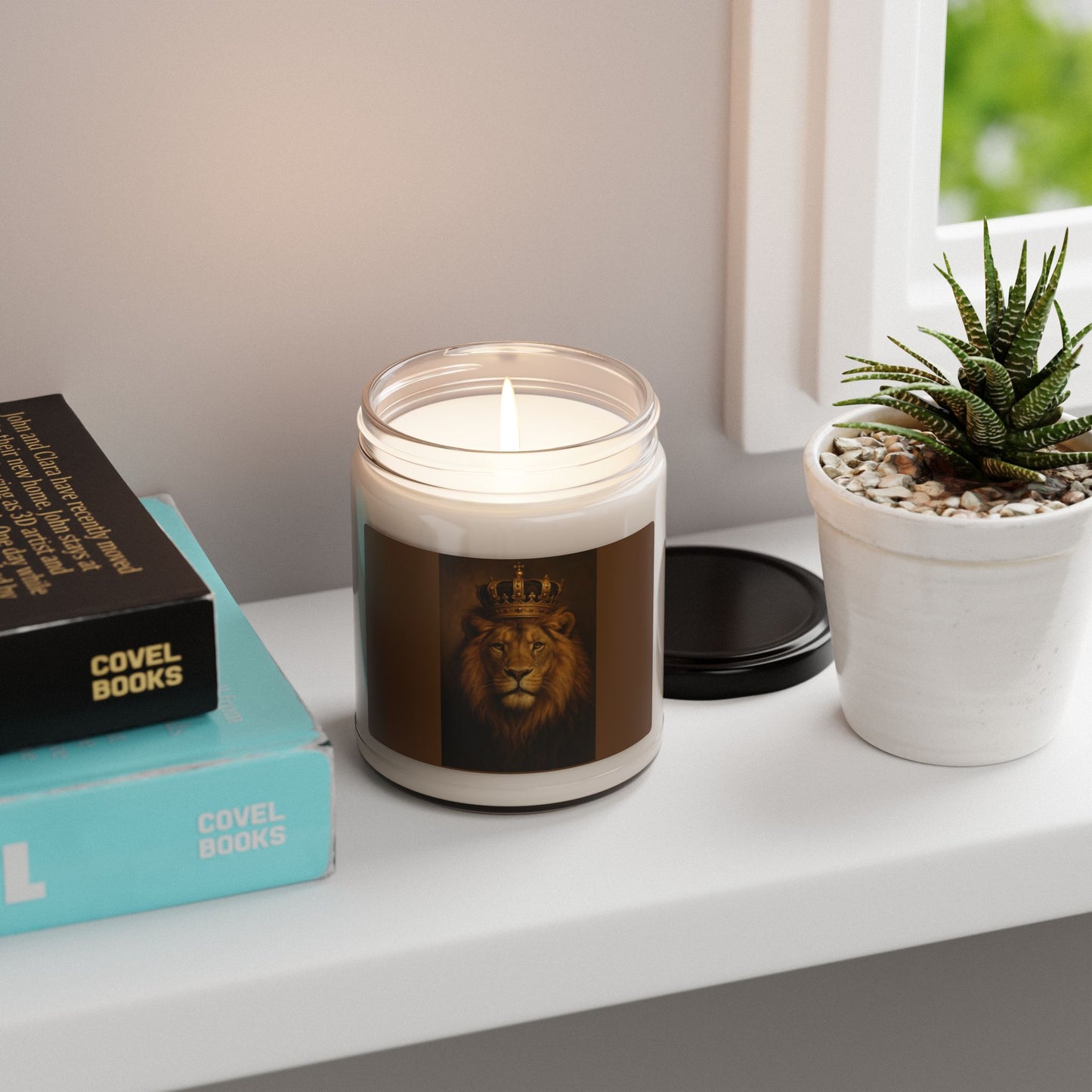 Tribe of Judah Scented Soy Candle - 9oz Luxury Home Fragrance