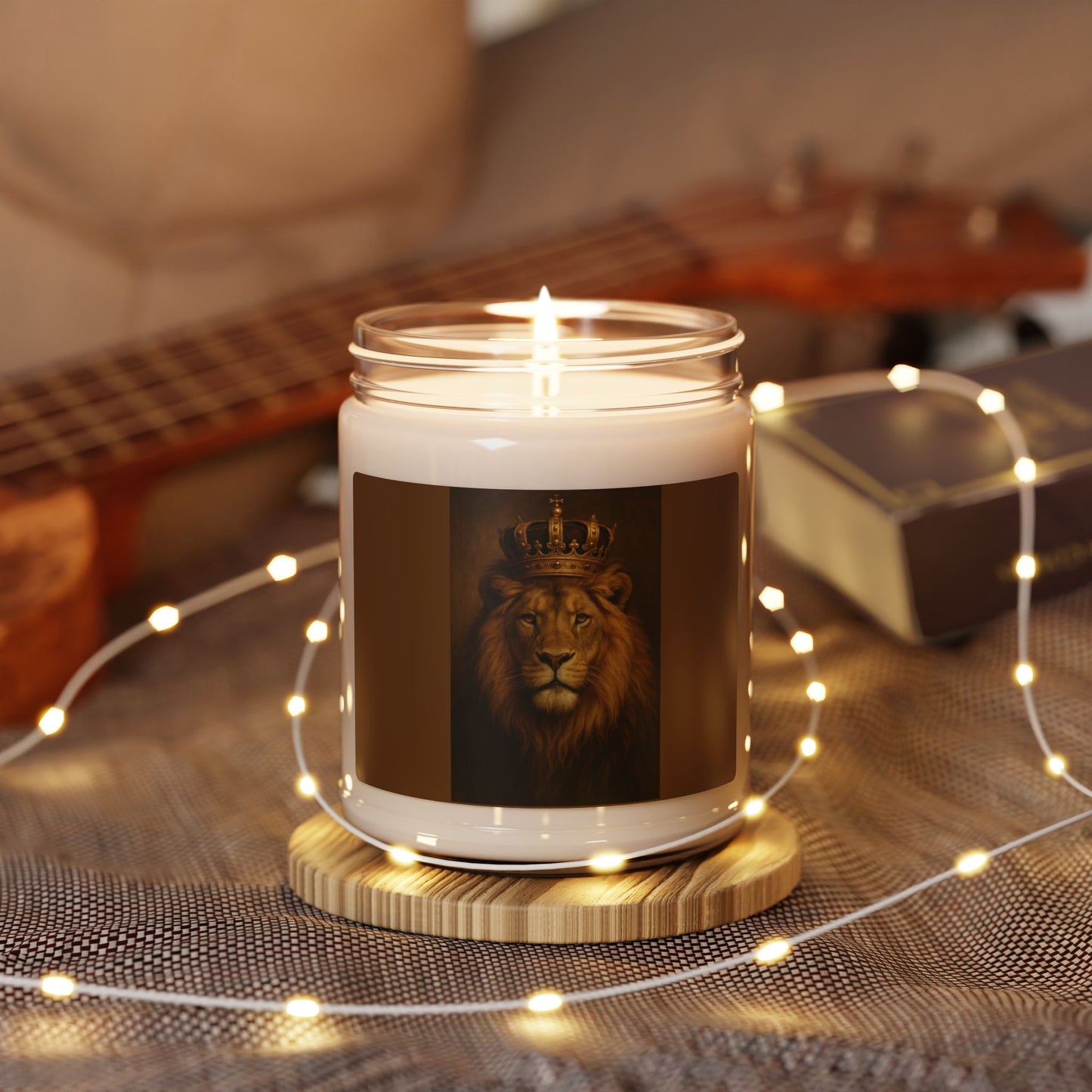 Tribe of Judah Scented Soy Candle - 9oz Luxury Home Fragrance