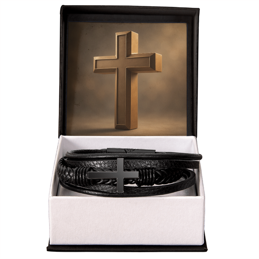 Men's Cross Bracelet